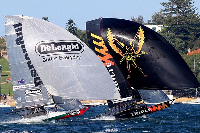 De'Longhi and Triple M show the style of racing we can expect in the 2016-2017 Season © Frank Quealey